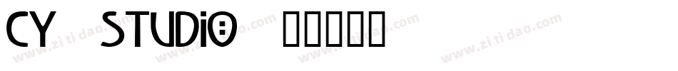 CY Studio字体转换